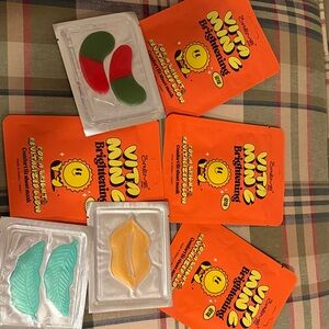 Great Holiday gift!!! Skincare Mask Set - Orange, Green, Red, Gold, Blue